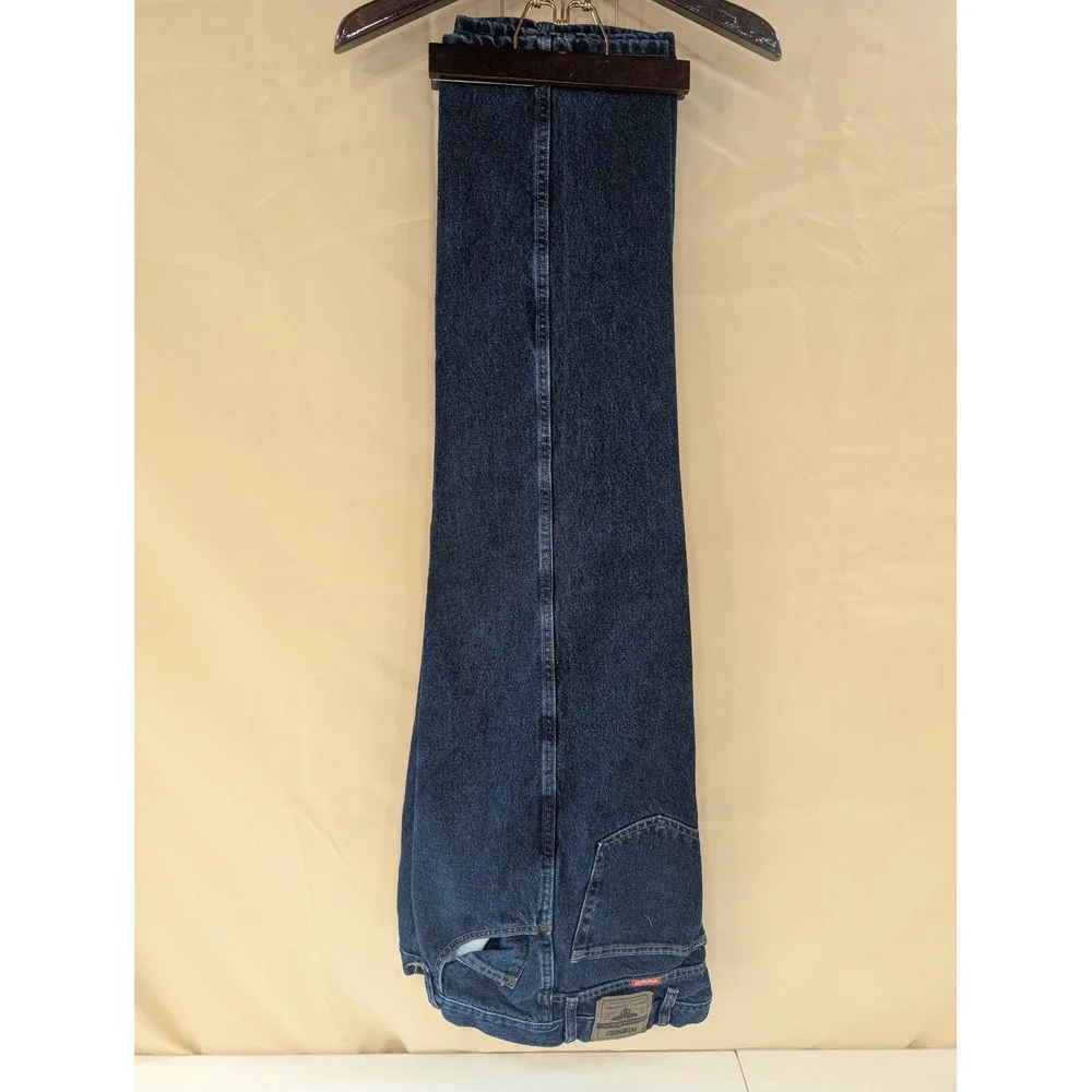 Wrangler Mens Jeans 38x30 Regular Fit Comfort Guaranteed Dark Wash Denim - Picture 1 of 5